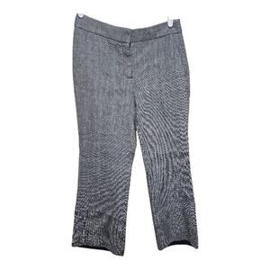 J.Crew Hayden Linen Blend Herringbone Ankle Pants Size 2
